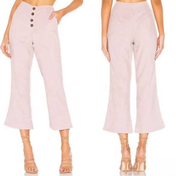 Tularosa Rachel button front pant in lavender - Picture 2 of 7